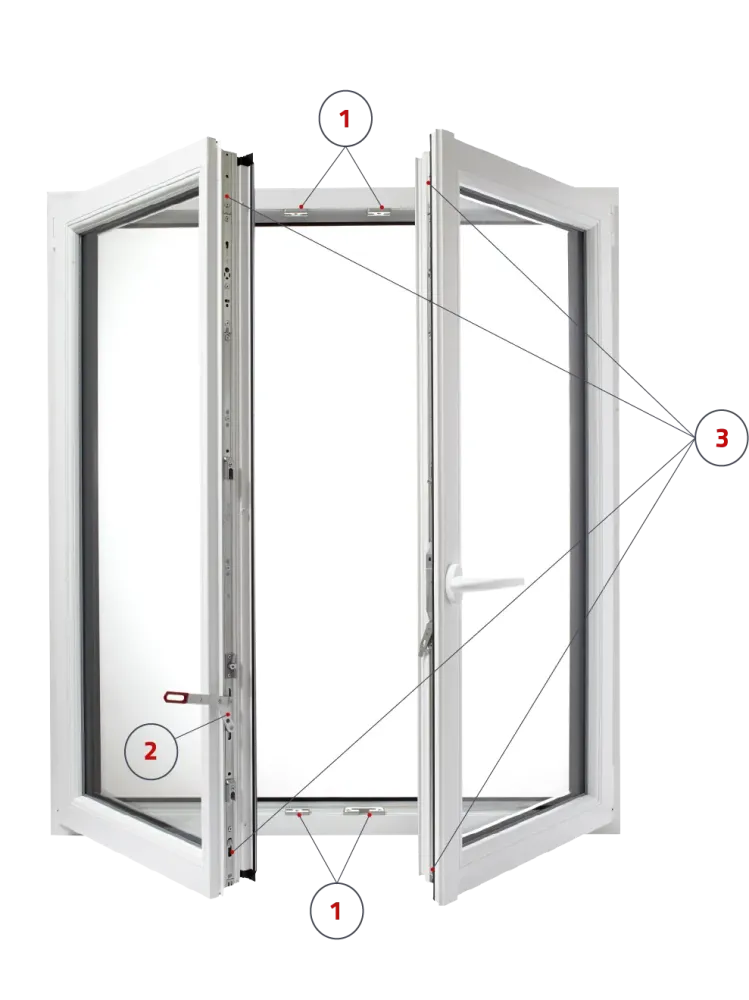 Fenêtre pvc gamme elena