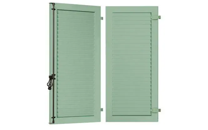 Volet alu lame américaine