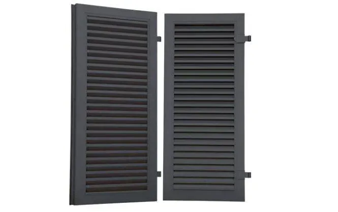 Volet alu ajourée française